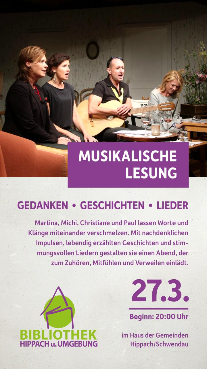 Musikalische Lesung
